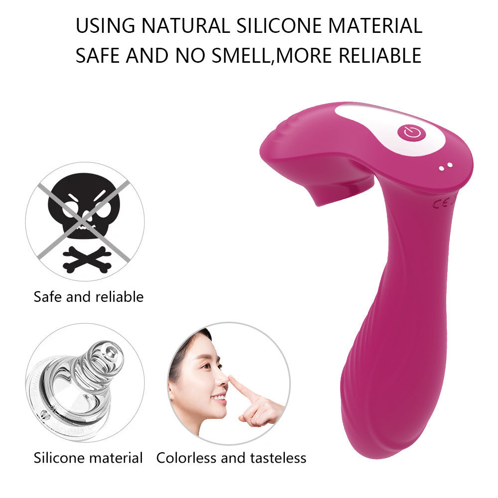 10-frequency sucking wireless remote control vibrator dual-vibration wearable masturbation sex toy