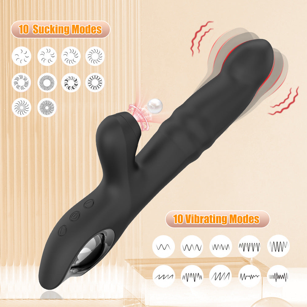 New Arrival AV Wand Clitoris Stimulator Swing Sucking G Spot Rabbit Vibrator Sex Toys for Women