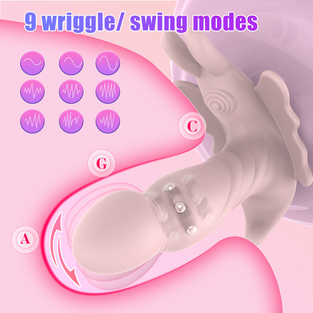 Remote control wearable panty vibrator rechargeable rabbit vibrator couple sex toy