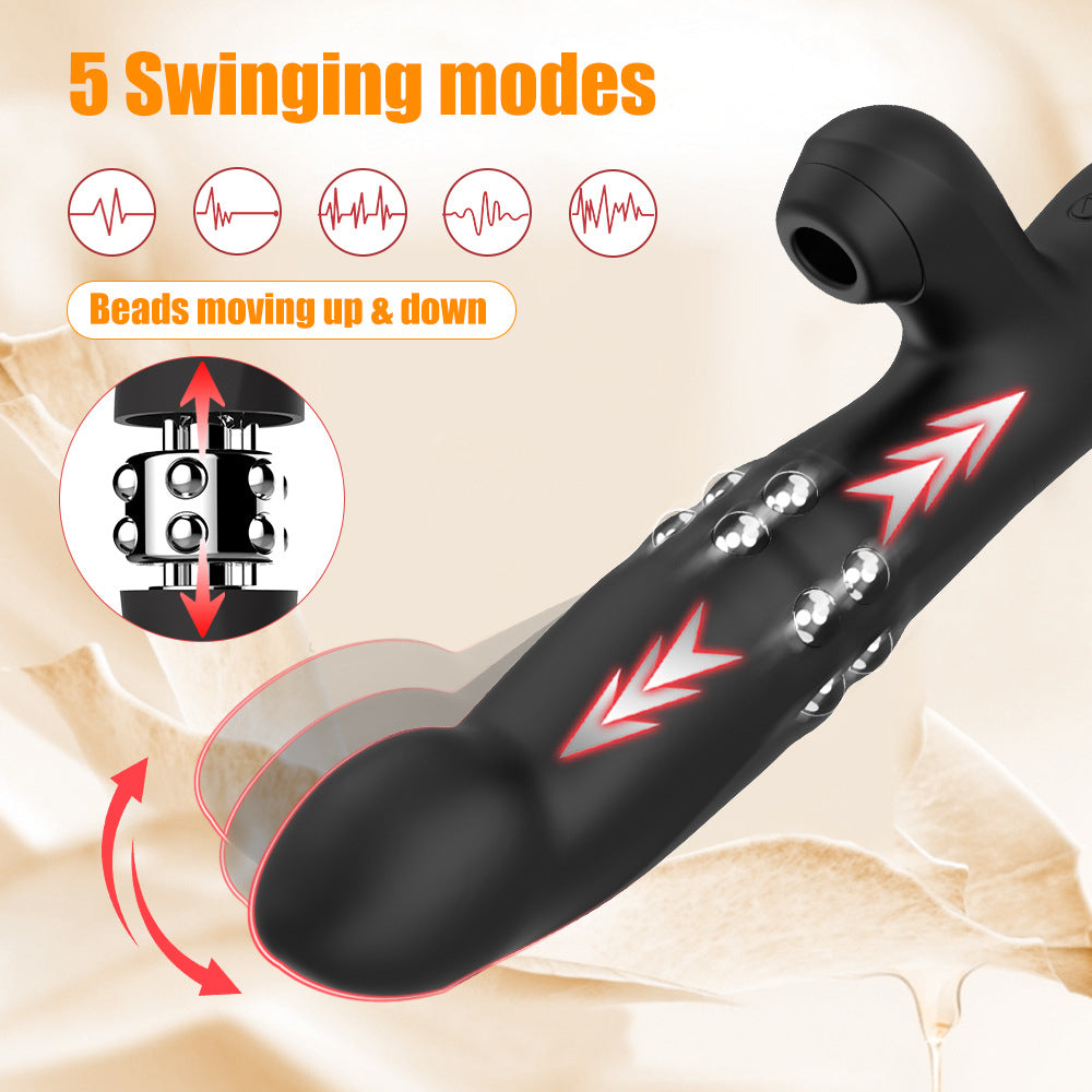 New Arrival AV Wand Clitoris Stimulator Swing Sucking G Spot Rabbit Vibrator Sex Toys for Women