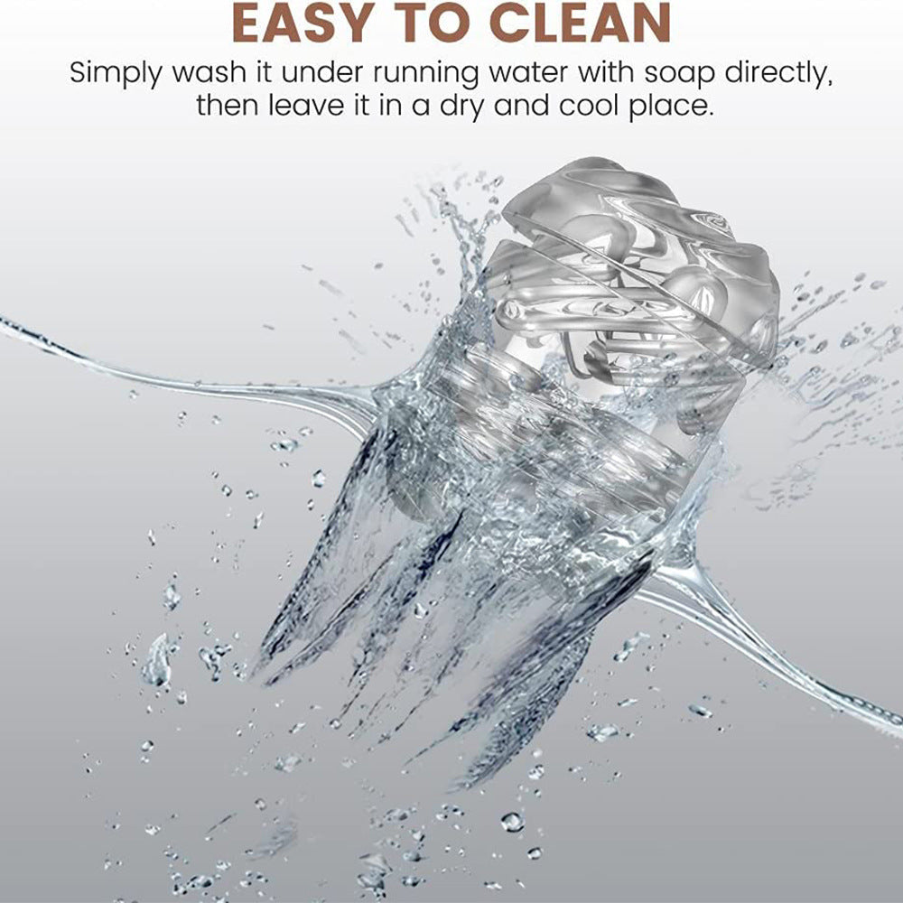 Men's Masturbator Discreet and Quiet Pleasure Toy with Privacy Packaging Trusting for Solo Use