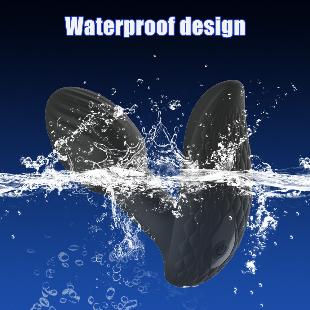 Silicone 9 Rotation & Vibration Modes Anal Plug Prostate Massager for Male & Female Wareable Panty Vibrator