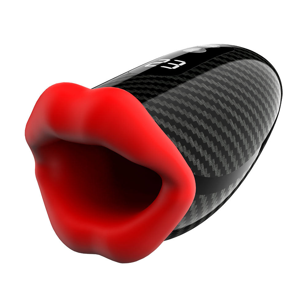 Men's handheld masturbation cup penis massage exercise sucking vibrator APP control adult toy