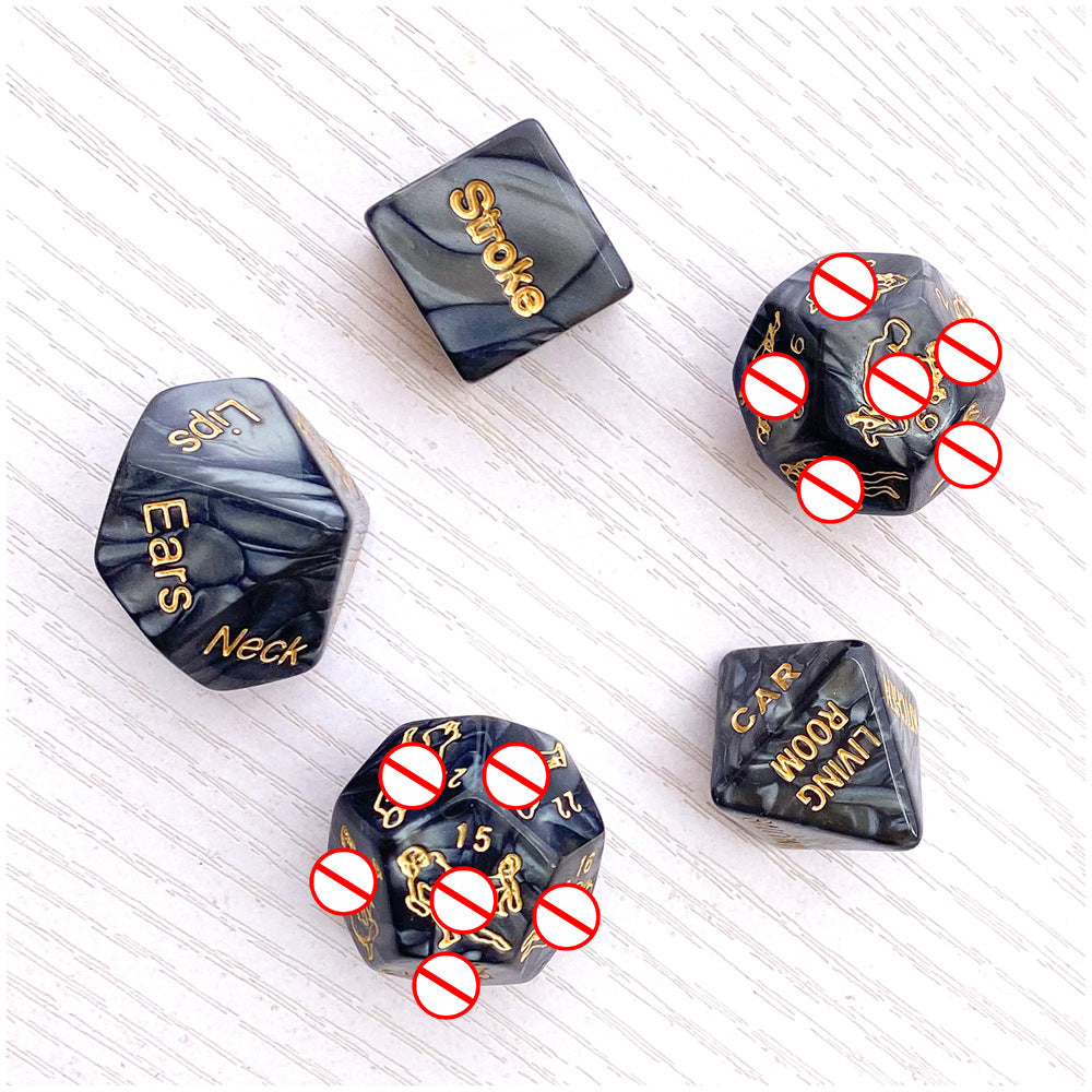 Seductiva 5-in-1 Couples Intimacy Dice Game Set – Foreplay & Romance Edition USB Charging & Interface Controls - Quiet Performance
