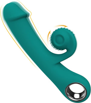 Seductiva 2-in-1 Dual Vibration Rabbit Stimulator – Women's Wellness & Couples Device - Sensory Wellness Product Perspective - NZ Local Stock