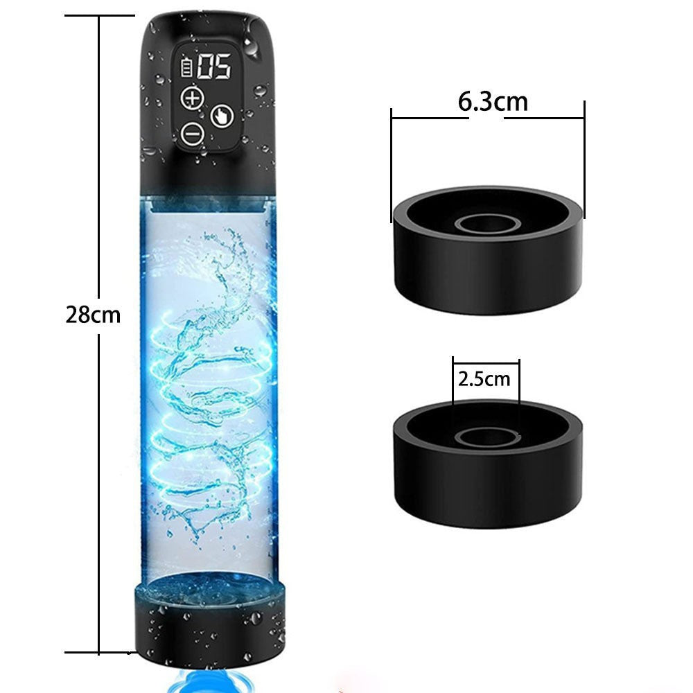 Automatic Water Bath Exercise Electric Male Masturbator with Vacuum Suction Thrusting Cup Toys & Waterproof Male Vibrator