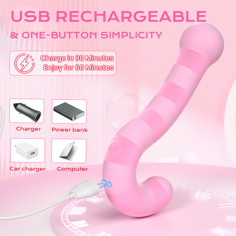 Seductiva Masturbation vibrator dual vibration AV stick backyard massage APP remote flirting sex toy - Sensory Wellness Product Perspective - NZ Local Stock