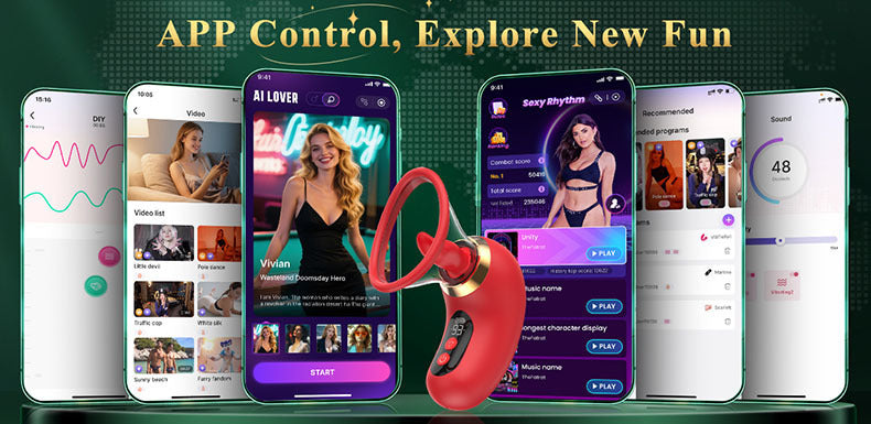 The new product tongue licker female masturbation sex toy CG point stimulation sucking vibrator for woman or couple