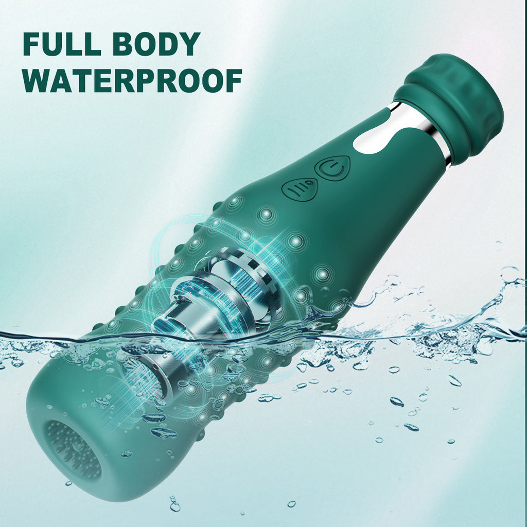 New product bottle vibration stick women's AV massage wand tongue licking vibrator female masturbation sex toy