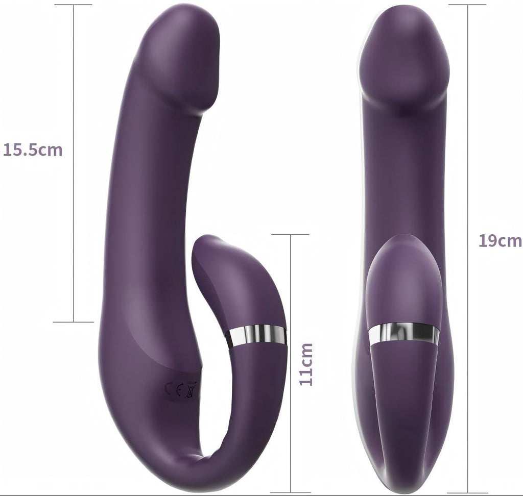 10-frequency vibration C-type female masturbation dual-motor G-spot massage stick adult sex toy