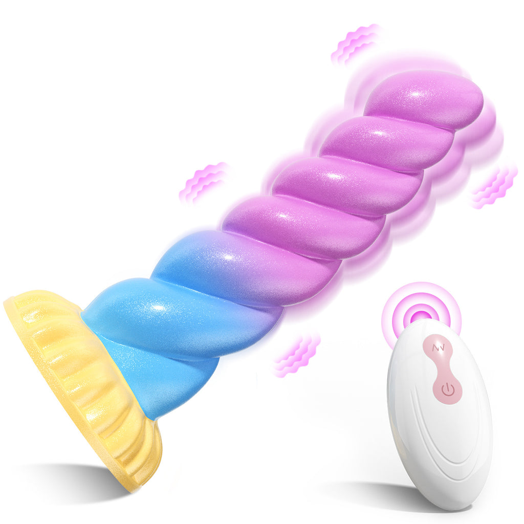 Vibrator Dildo Sex Toys Realistic Dildos with Suction Cup 8 Vibration Modes Remote Control Silicone Vibrating Fantasy Anal Toy