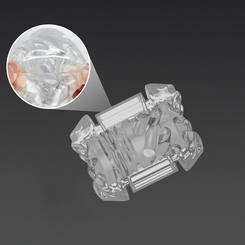 Men's Masturbator Discreet and Quiet Pleasure Toy with Privacy Packaging Trusting for Solo Use