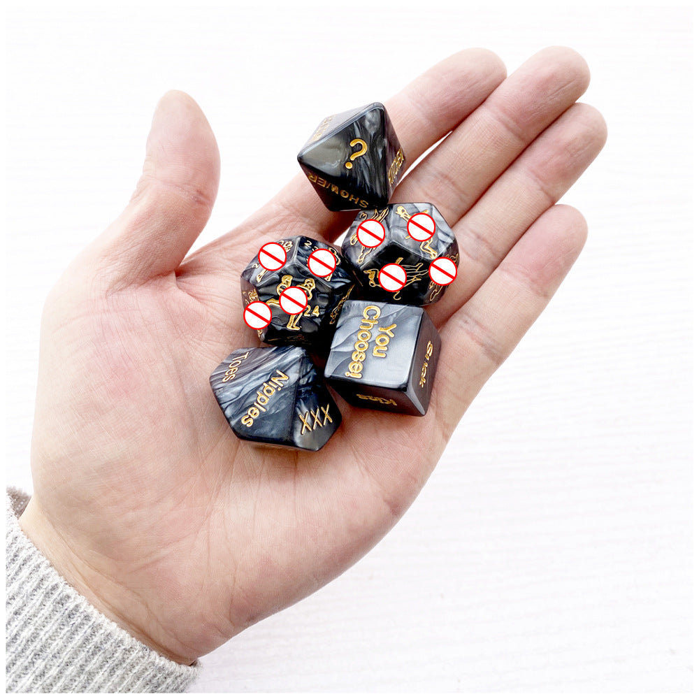 Seductiva 5-in-1 Couples Intimacy Dice Game Set – Foreplay & Romance Edition - Sensory Wellness Product Perspective - NZ Local Stock