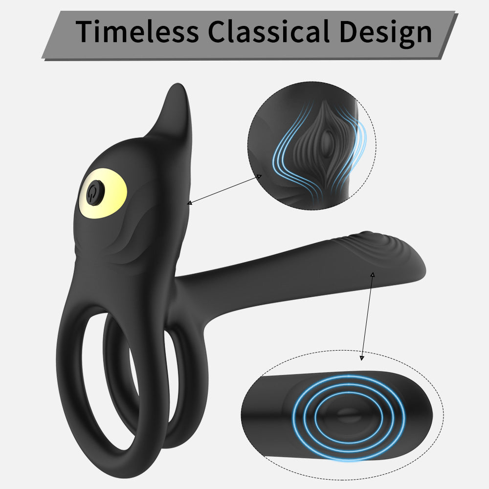Seductiva Unity: 10-Frequency Wireless Remote Couples Vibrating Cock Ring USB Charging & Interface Controls - Quiet Performance