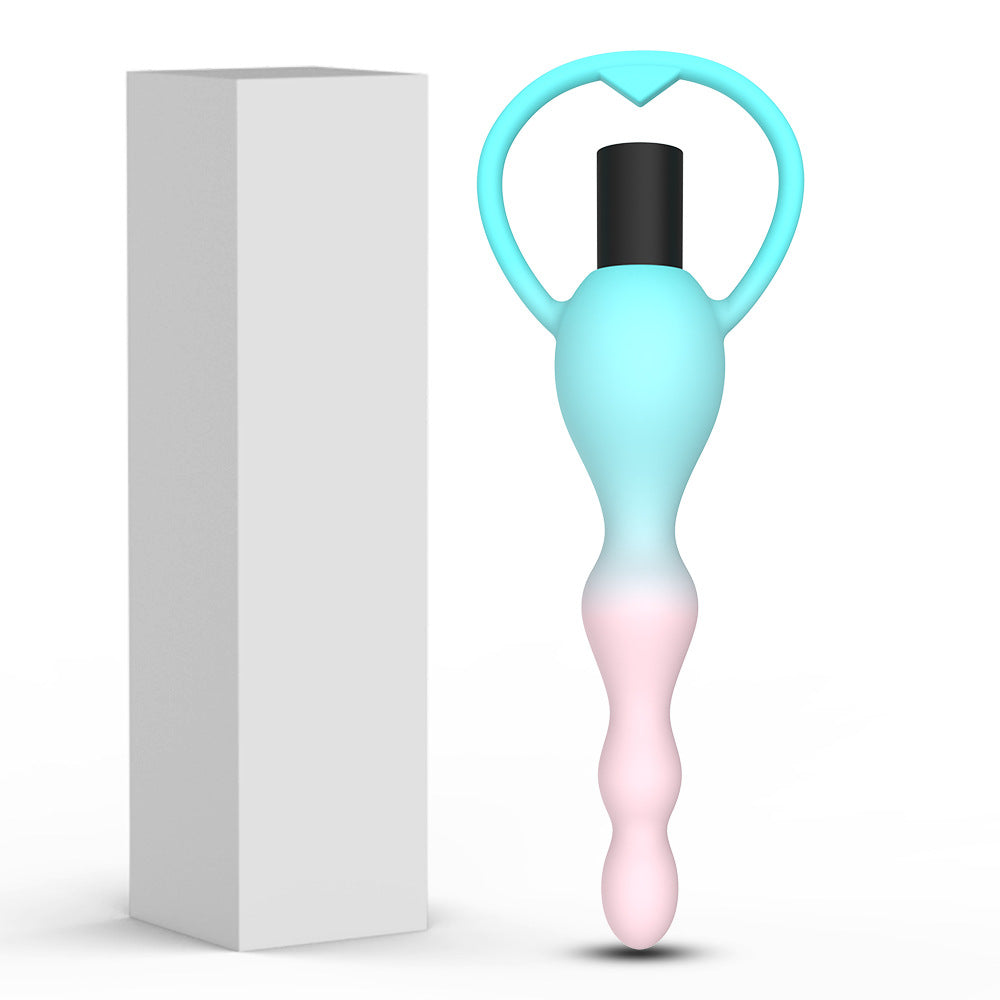 Vibrating Anal Plug Prostate Massage Anal Beads Butt Plug Vibrators Sex Toys for Women Couples Butt Plug Silicone Adult Products