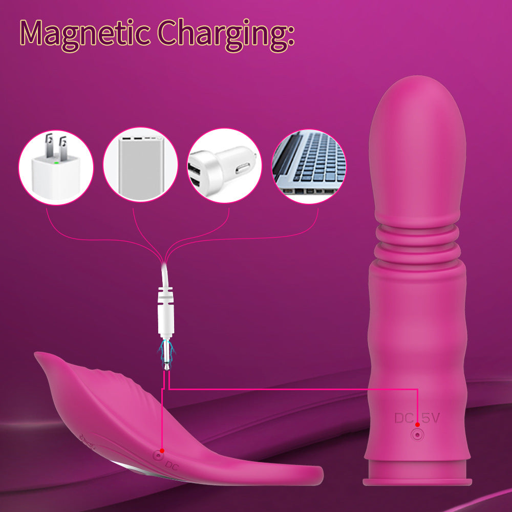 Match Play Vibrating Thrusting Dildo with Cock Ring NZ by Seductiva