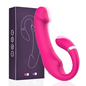 Seductiva Velvet: 10-Frequency C-Type Dual Motor G-Spot & Clitoral Vibrator |  - Sensual Wellness NZ