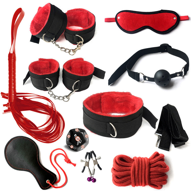 Seductiva Essential Bondage Set: 10-Piece Professional Restraint Kit |  - Sensual Wellness NZ