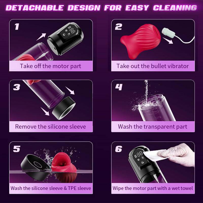 New Arrival 4In1 water bath exercise man sex toy electric vacuum suction penis pump male masturbation cup