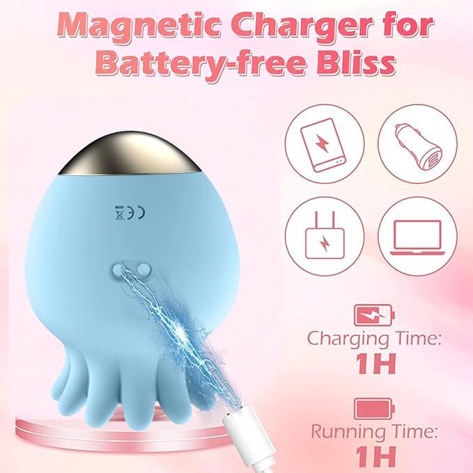 New product jellyfish Sucking vibrator jumping egg female masturbation sex toy