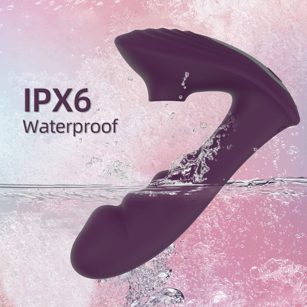 10 Frequency suction vibration modes rechargeable vibrator wearable dildo woman sex toy