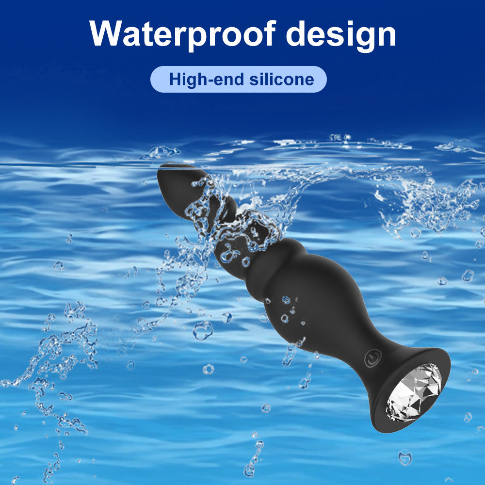 10 frequency vibration butt plug female masturbation wireless remote anal vibrator male prostate massager