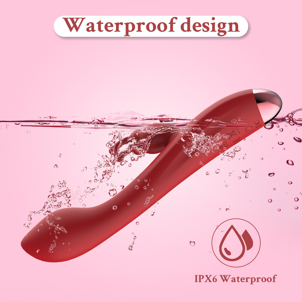 Rabbit Vibrator Multi-frequency Dual Shock AV Stick G-spot Clitoral Stimulator woman sex toy