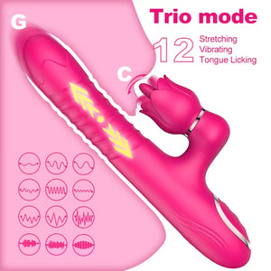 Seductiva Flora Detail & Ergonomic Design - Premium Silicone - Discreet Delivery