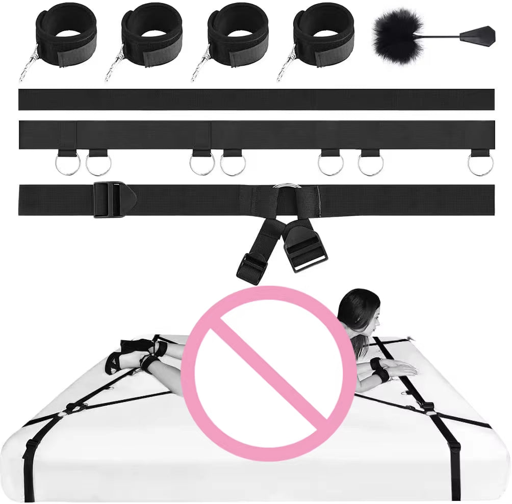Seductiva Shadow: 13-Piece Master Bondage & Roleplay Set |  - Sensual Wellness NZ
