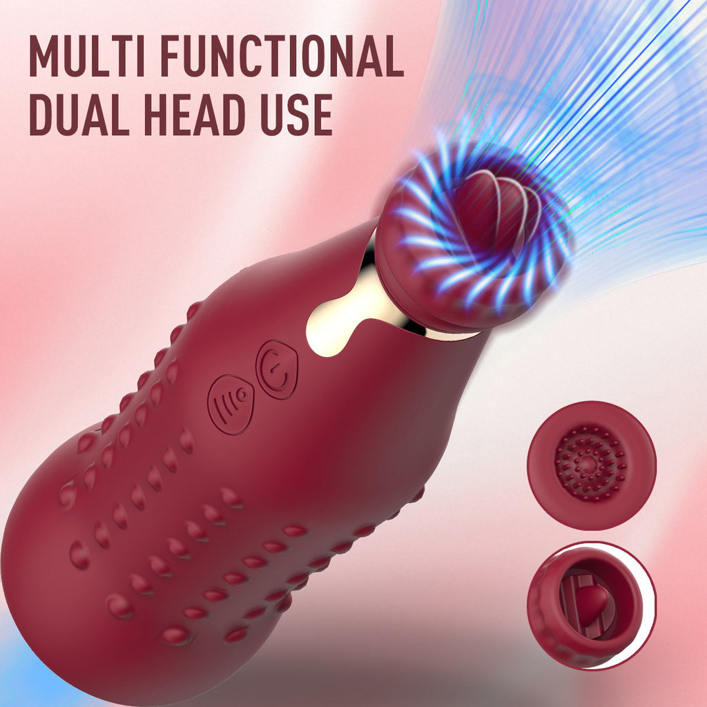 New product bottle vibration stick women's AV massage wand tongue licking vibrator female masturbation sex toy（副本）