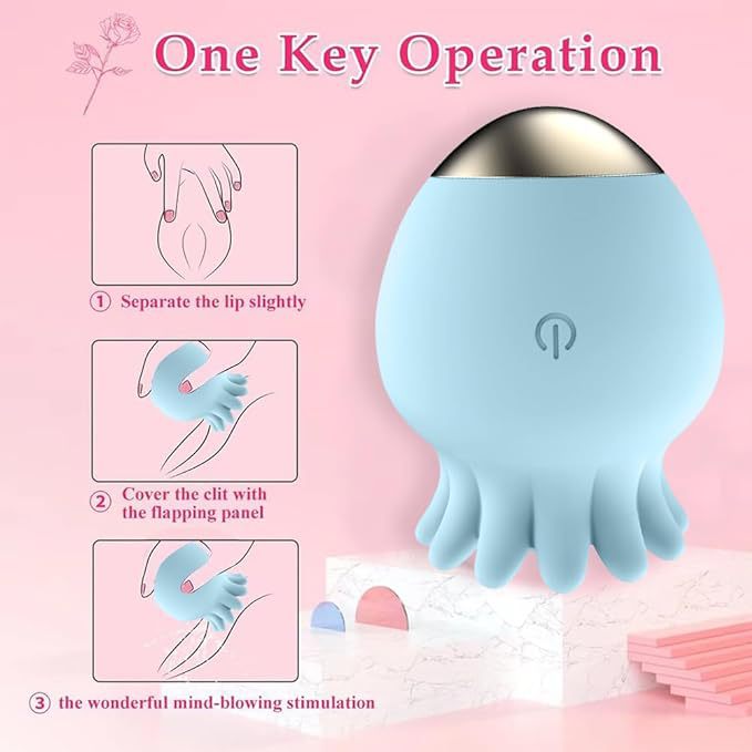 Seductiva Jellyfish Sucking Vibrator – Jumping Egg Female Masturbation Toy - Sensory Wellness Product Perspective - NZ Local Stock