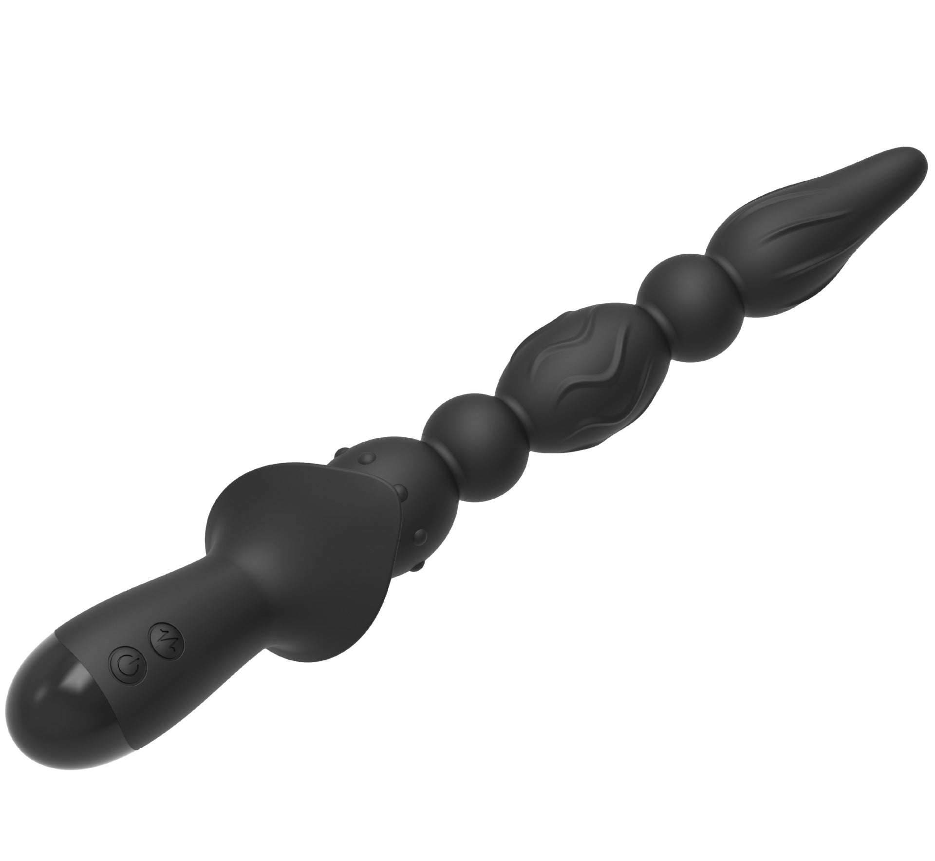 Rechargeable anal bead vibrator 10 frequencies vibration multiple stimulation