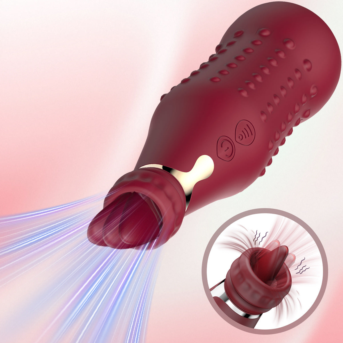 New product bottle vibration stick women's AV massage wand tongue licking vibrator female masturbation sex toy（副本）