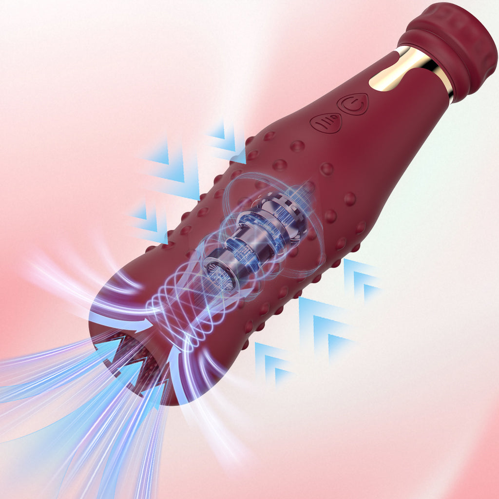 New product bottle vibration stick women's AV massage wand tongue licking vibrator female masturbation sex toy（副本）