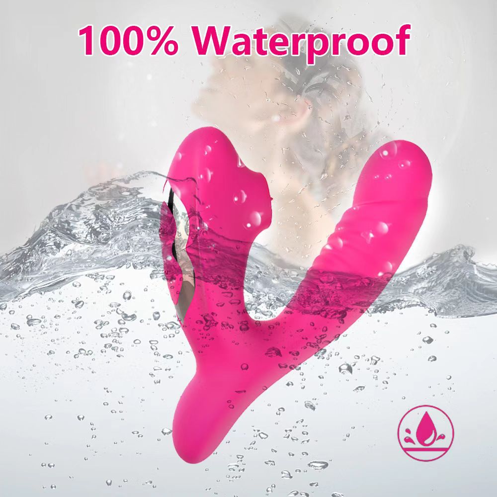 10 Frequency tongue licking vibration rechargeable vibrator wearable dildo woman sex toy