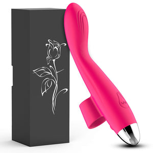 Seductiva 2-in-1 Wiggle & Vibrate Finger Vibrator Women's G-Spot Clitoris Stimulator Adult Toy - Sensory Wellness Product Perspective - NZ Local Stock