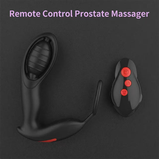 Seductiva Extra Mile - Dual-Motor Prostate & Cock Ring Set NZ