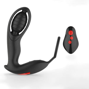 Seductiva Extra Mile - Dual-Motor Prostate & Cock Ring Set NZ by Seductiva
