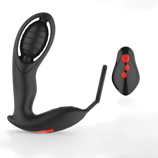 Seductiva Extra Mile - Dual-Motor Prostate & Cock Ring Set NZ