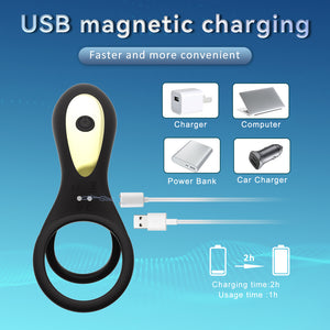 Seductiva Locking Ring Male Sex Toys Remote Control Electric Sperm Ring Silicone Couples Vibrating Ring - Sensory Wellness Product Perspective - NZ Local Stock