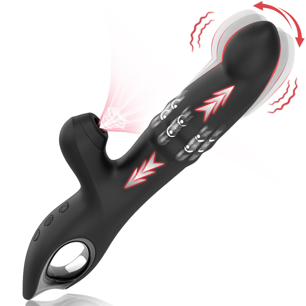 Seductiva Mirage | Triple-Action Sucking & Swing Rabbit Vibrator - Sensual Wellness NZ
