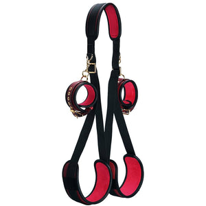 Seductiva Leather Handcuffs BDSM Restraints Set – Adult Erotic Roleplay Kit |  - Sensual Wellness NZ
