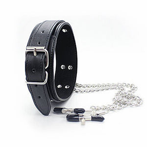Seductiva Bond | Neck Strap & Precision Nipple Clamps Set - Sensual Wellness NZ