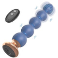 Anal Beads Bullet Vibrator Sex Toys Vibrating Butt Plug for Men and Women 10 Vibration Modes Prostate Massager Anal Sex Toys