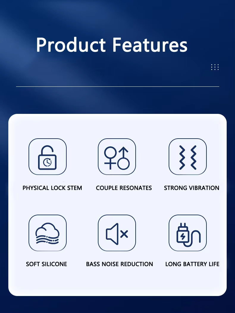 Delayed Masturbator Lock Ring for Men Soft Silicone Charging Penis Sex Toy