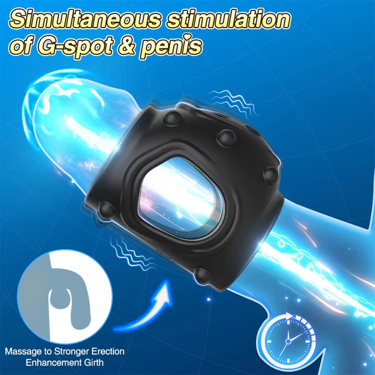 Electric G-Point Cock Ring Vibrator Adult Sex Toys Penis Ring