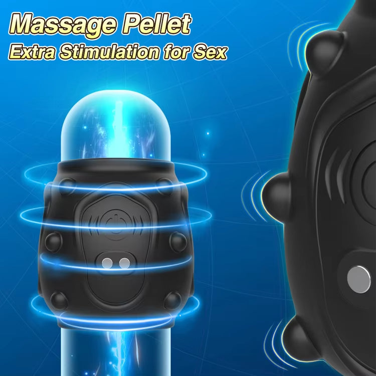 Electric G-Point Cock Ring Vibrator Adult Sex Toys Penis Ring