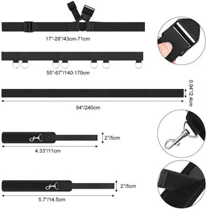 Seductiva Shadow: 13-Piece Master Bondage & Roleplay Set - Sensory Wellness Product Perspective - NZ Local Stock