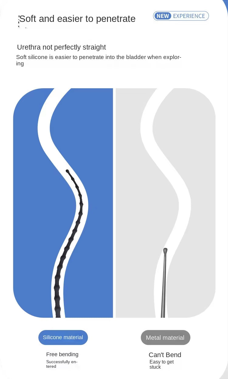 Seductiva Sound: Vibrating Urethral Sounding Rod with Pull Ring - Sensory Wellness Product Perspective - NZ Local Stock