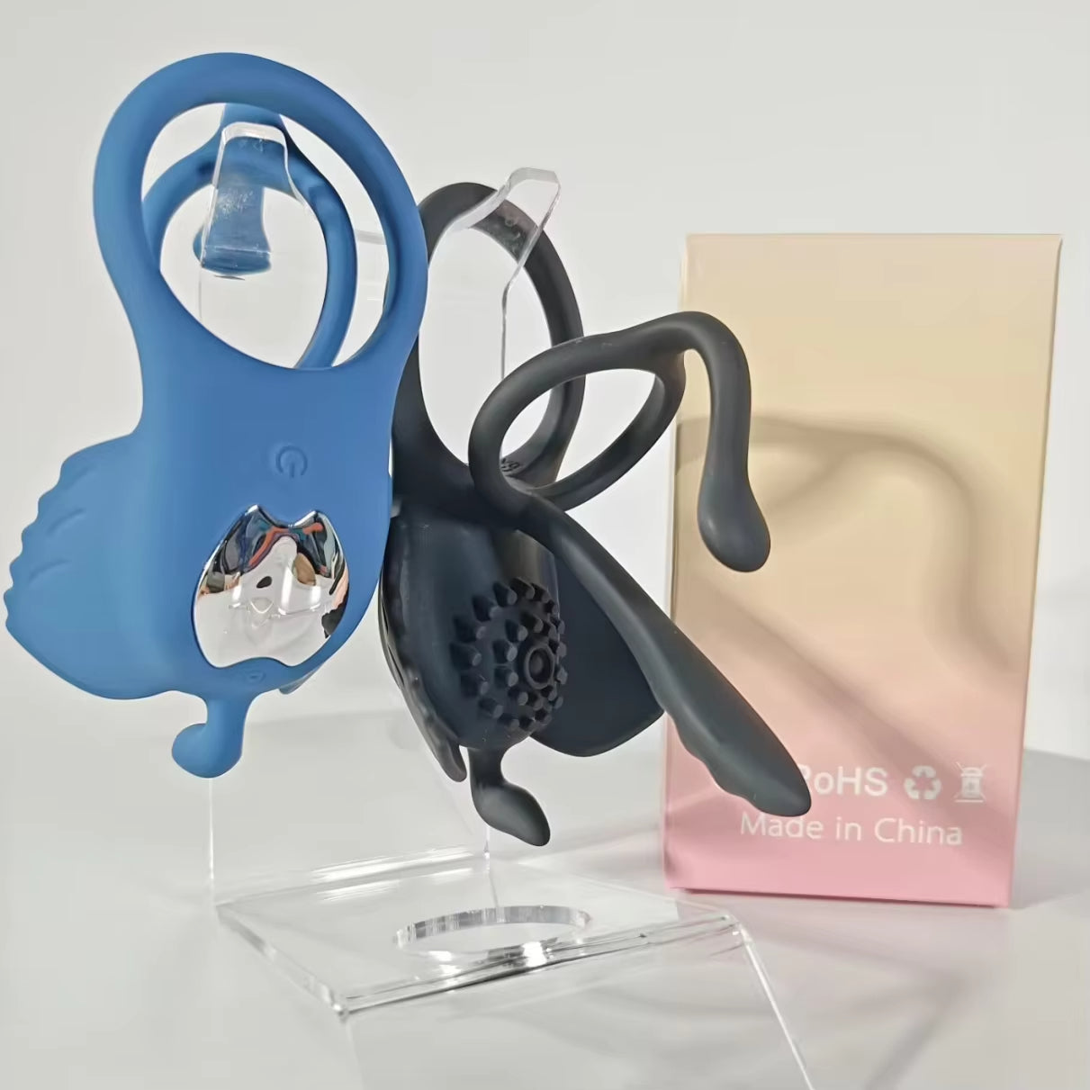 Remote Control 10-Frequency Penis Ring Vibration Delay Ejaculation Clitoral Stimulation